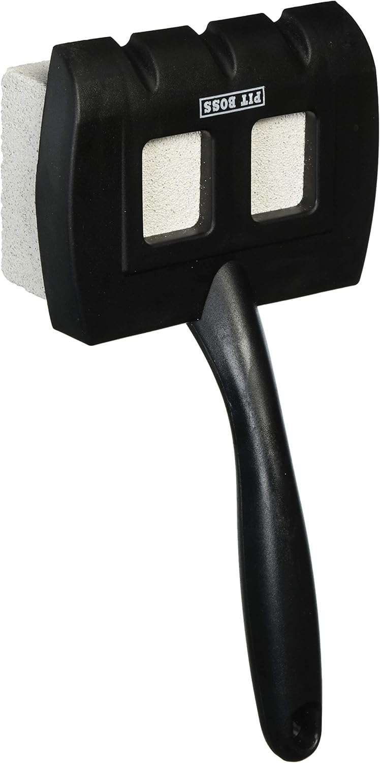 Pit Boss 67283 Stone Grill Brush, 12" Patio, Lawn & Garden