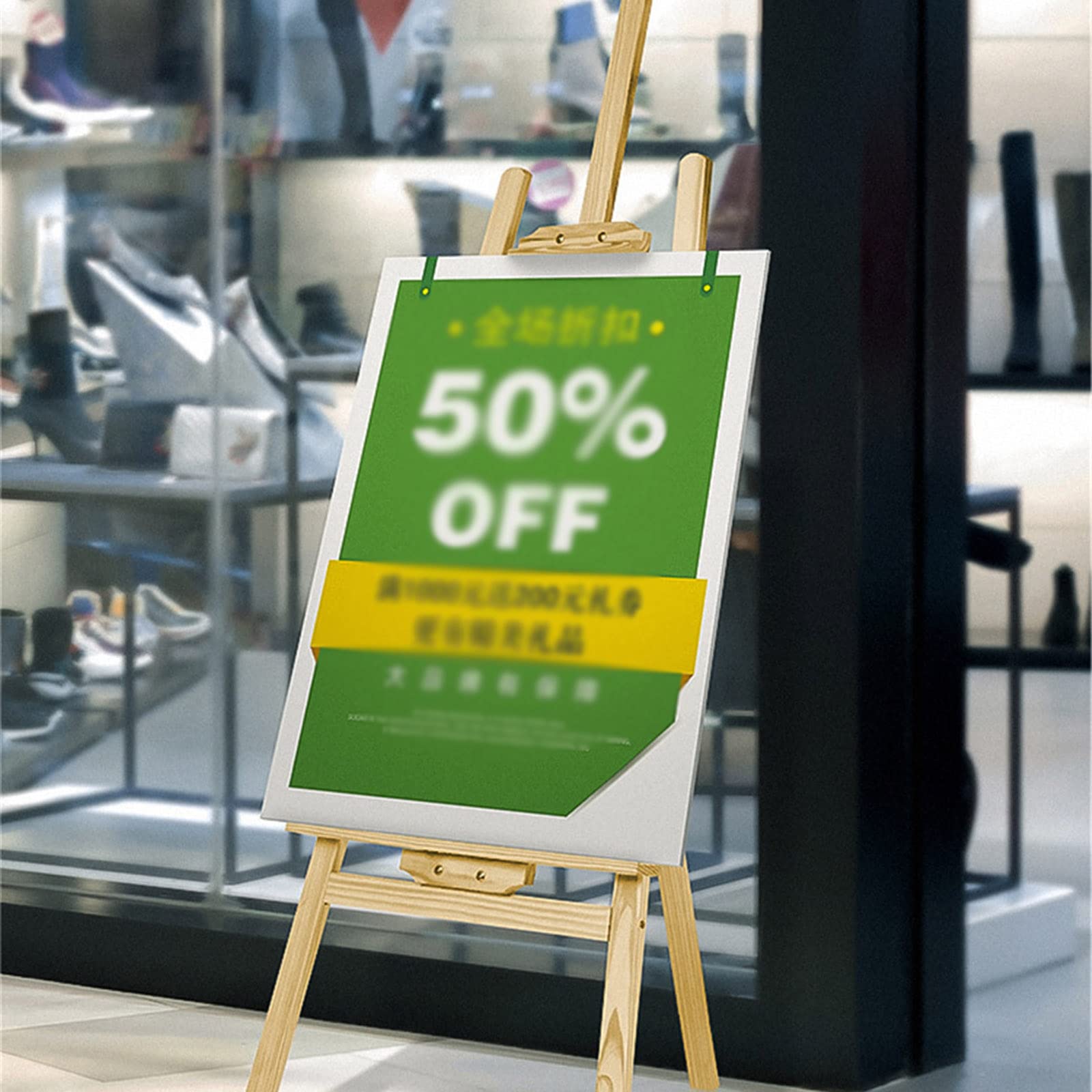 Amazon.co.jp: イーゼル 木製、メニュースタンド スタジオイーゼル 高