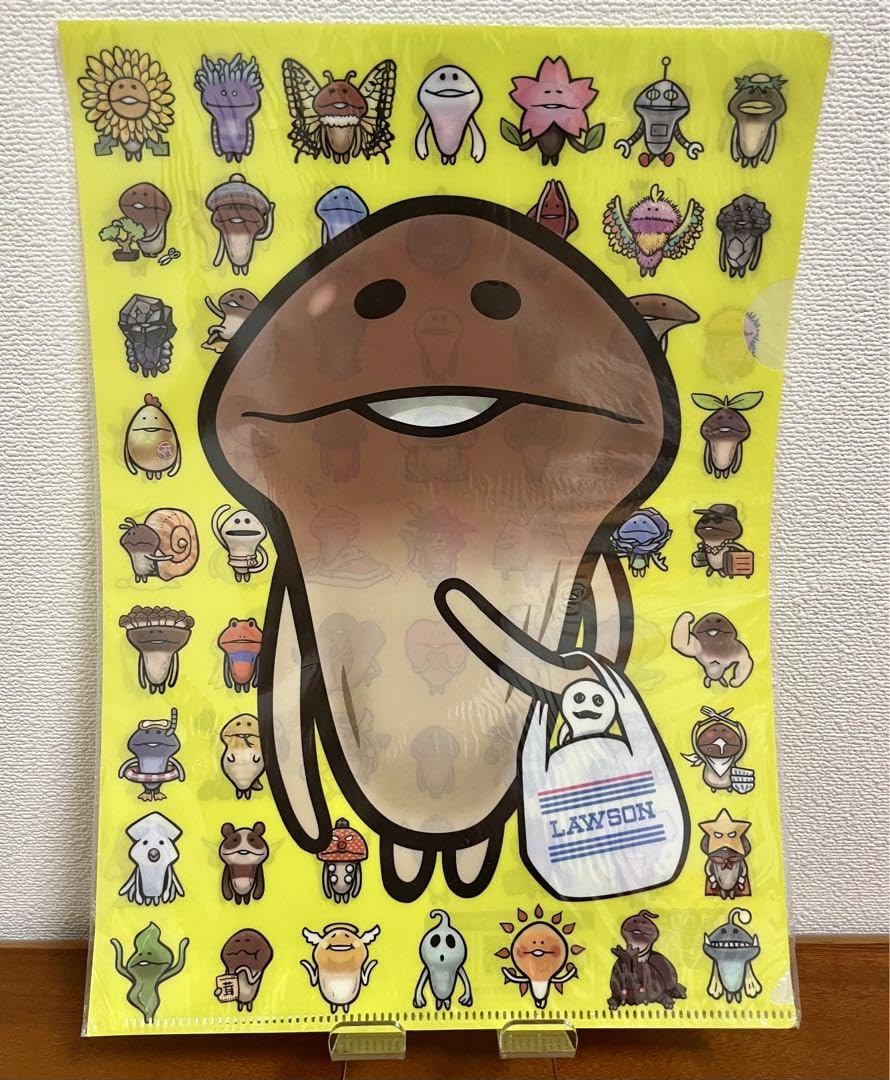 Amazon.co.jp: おさわり探偵なめこ栽培キットクリアファイル ローソン