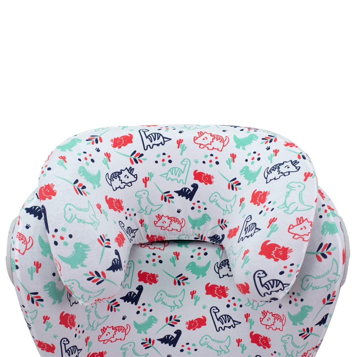 JYOKO KIDS Bezug kompatibel mit Römer KIDFIX II XP SICT, kidfix 2 S, Kidfix Z - Line (DINO PARTY, MIT AUGE)