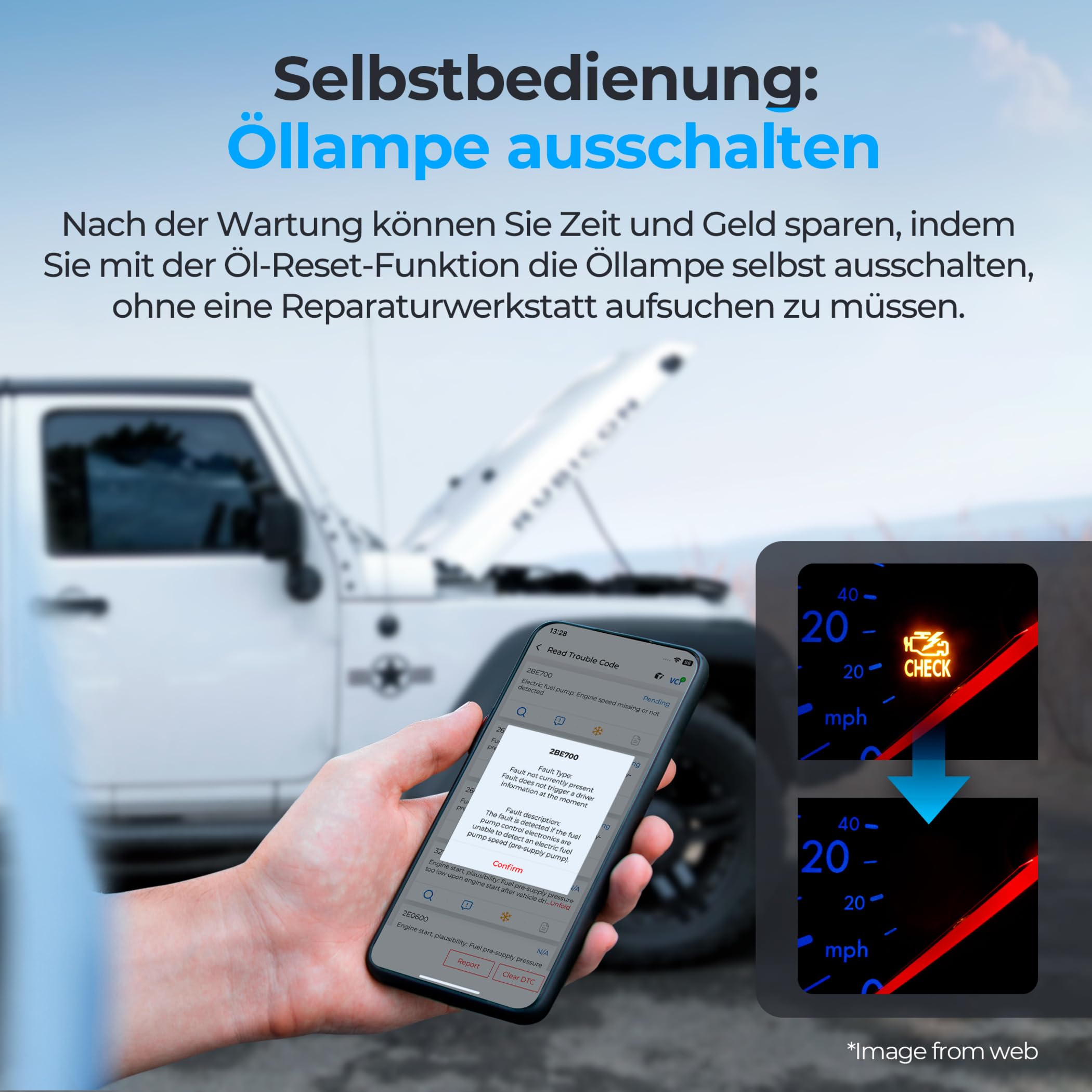 TOPDON Topscan OBD2 Diagnosegerät, Bluetooth OBDII Diagnosewerkzeug für All System, KI-Assistent, Bidirektionale Kontrolle/Aktive Test, für iPhone & Android All Systeme 1 Jahr Gratis