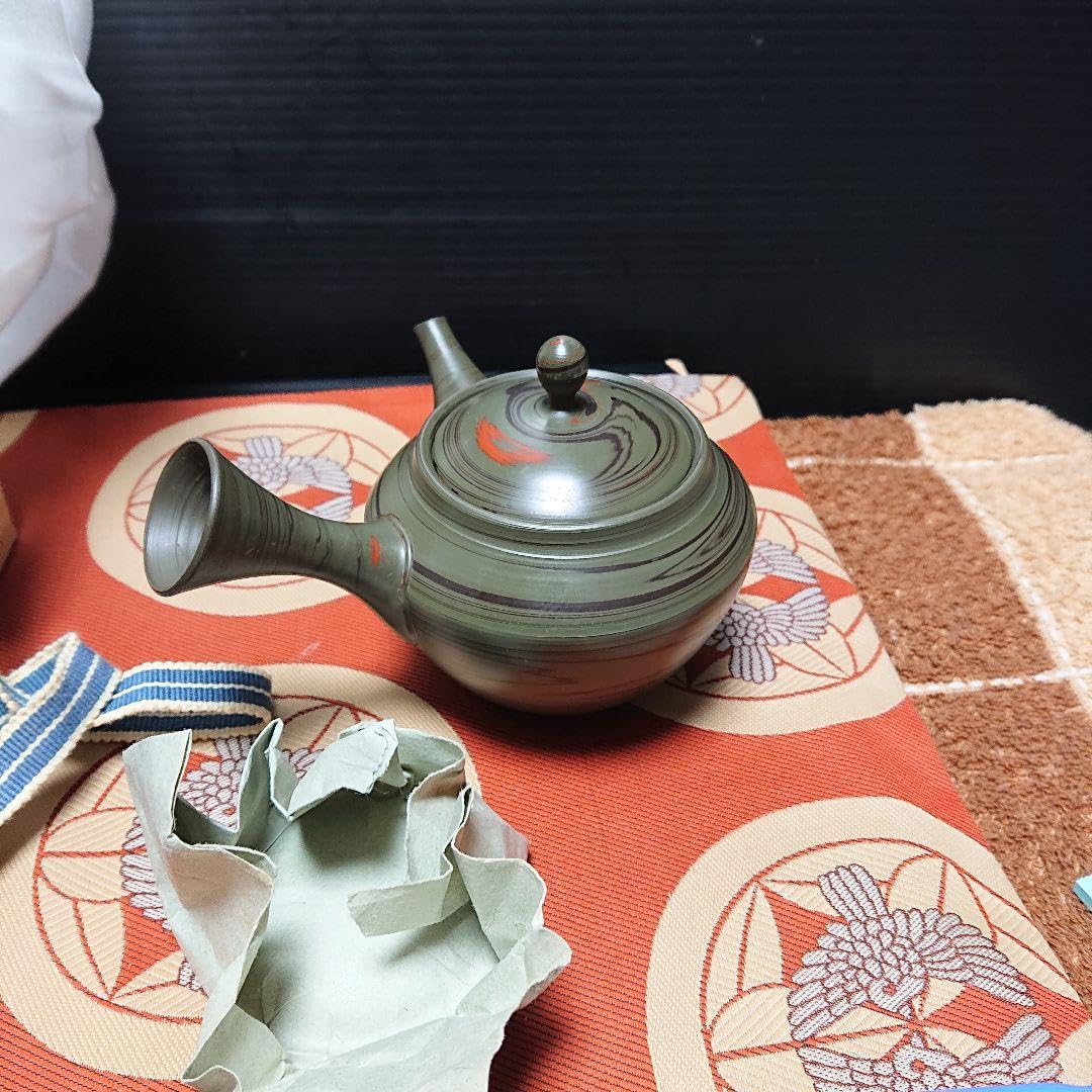 珍しい常滑焼朱泥、窯変、急須 Amazon | 珍しい常滑焼朱泥、窯変、急須 | ノーブランド品 | 急須