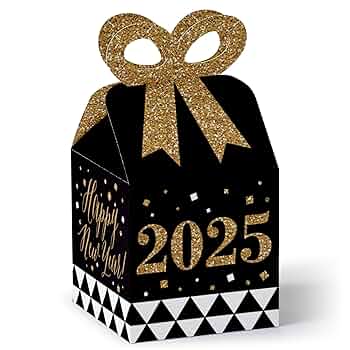 ヨハク　2025　NEW YEAR BOX Amazon.com: Acewen 12Pcs 2025 Chinese New Year Gift Boxes