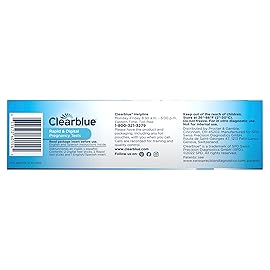 Clearblue Pregnancy Test Combo Pack, 4ct - Digital with Smart Countdown & Rapid Detection - Value Pack