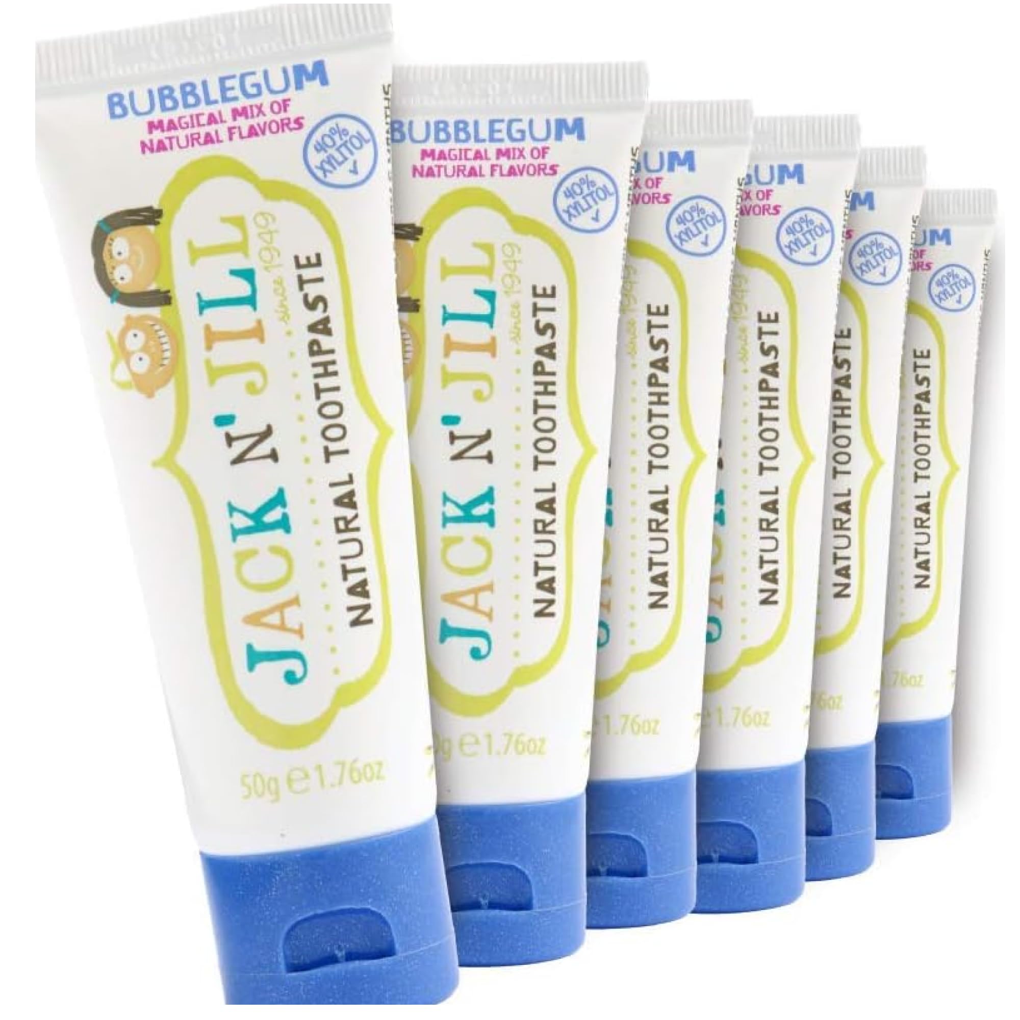 Amazon.com: Jack N Jill Natural Toothpaste, Bubblegum, 1.76 oz