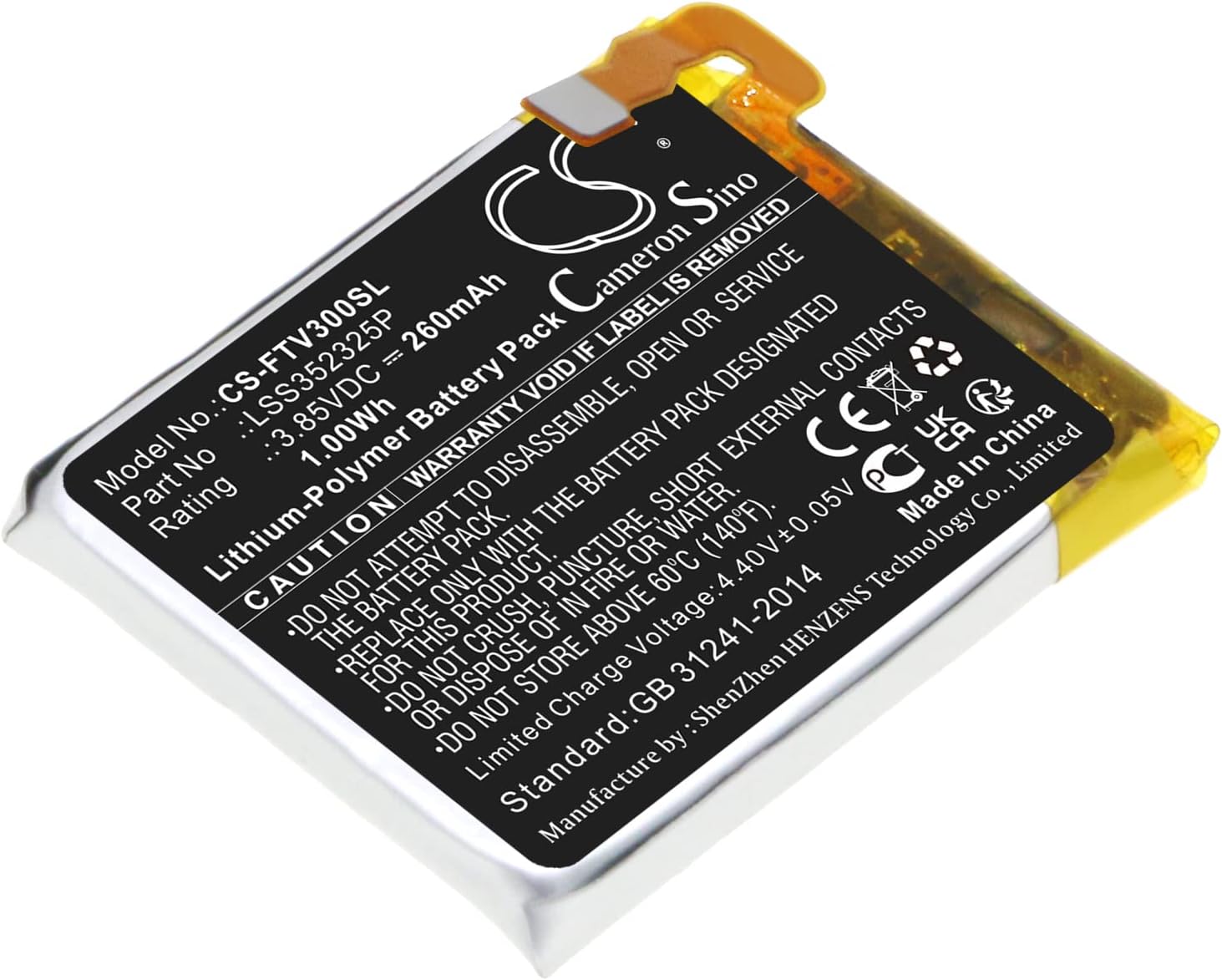 Buy CS Replacement Battery for Fitbit Versa at Ubuy Kuwait