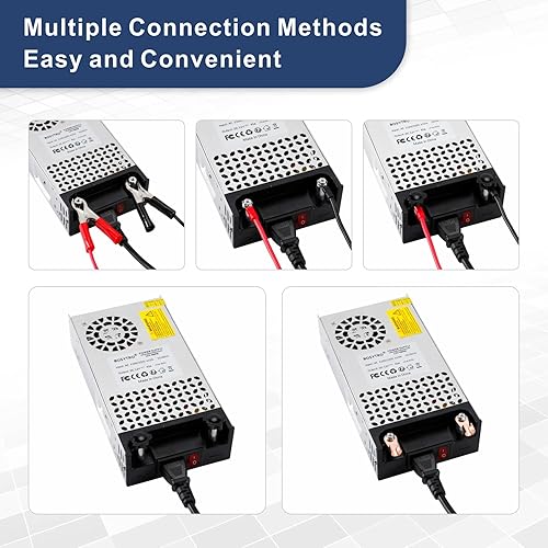 Miniatura 5 de Convertidor de CA a CC, fuente de alimentación de 12 V CC, 600 W máx. 50 A, SMPS, convertidor de 110 V a 12 V, transformador de fuente de