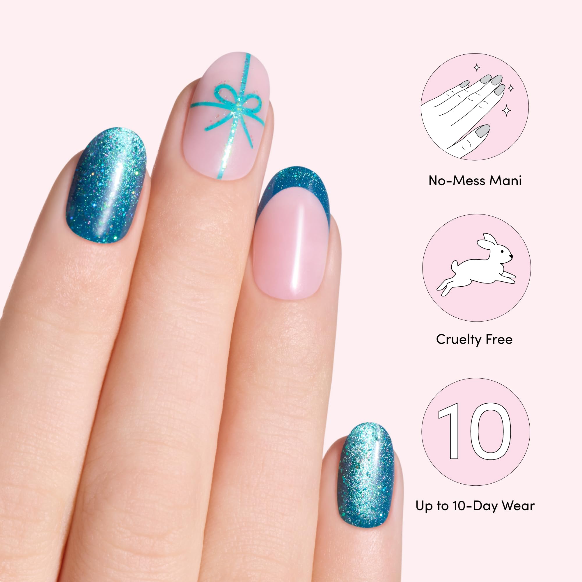 Amazon.com: Dashing Diva Magic Press Magnetic Nail Set - Bow Down