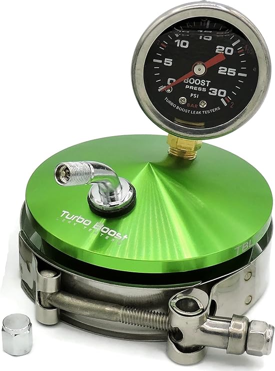 Turbo Boost Leak Testers 3" End Cap 6061 Billet Aluminum