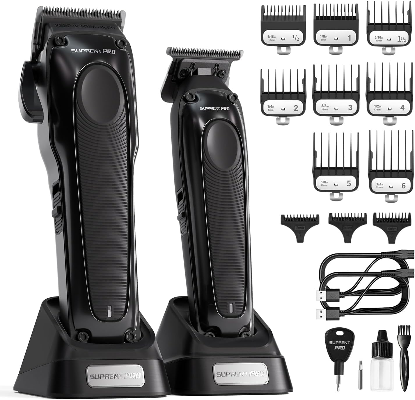 Amazon.com: Professional Hair Clippers for Men - Detachable Blade with ...