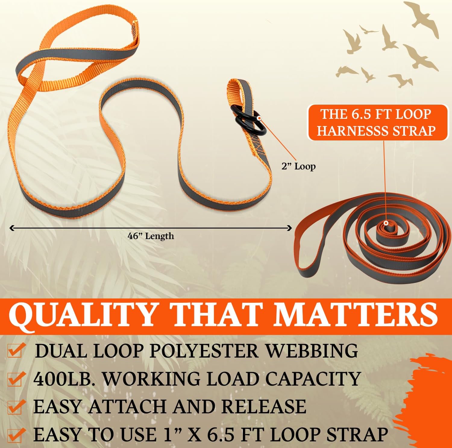 MULTUS Deer Drag Harness Quick and Easy to Use Hunting Gear for Deer Hunters