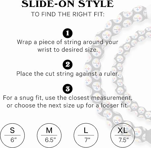 Miniatura 122 de Lokai NFL Football Collection - Pulseras de cuentas para hombres y mujeres, joyería de silicona, pulsera de moda para un ajuste cómodo