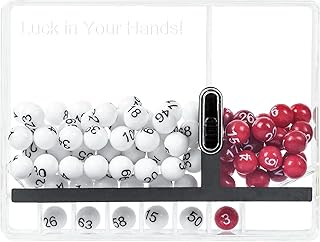 HUGE HAPPINESS Unique Lottery Number Selector Use for Lotto Player Play Powerball, Novelty Desk Toys, Funny Christmas and Birthday Gifts