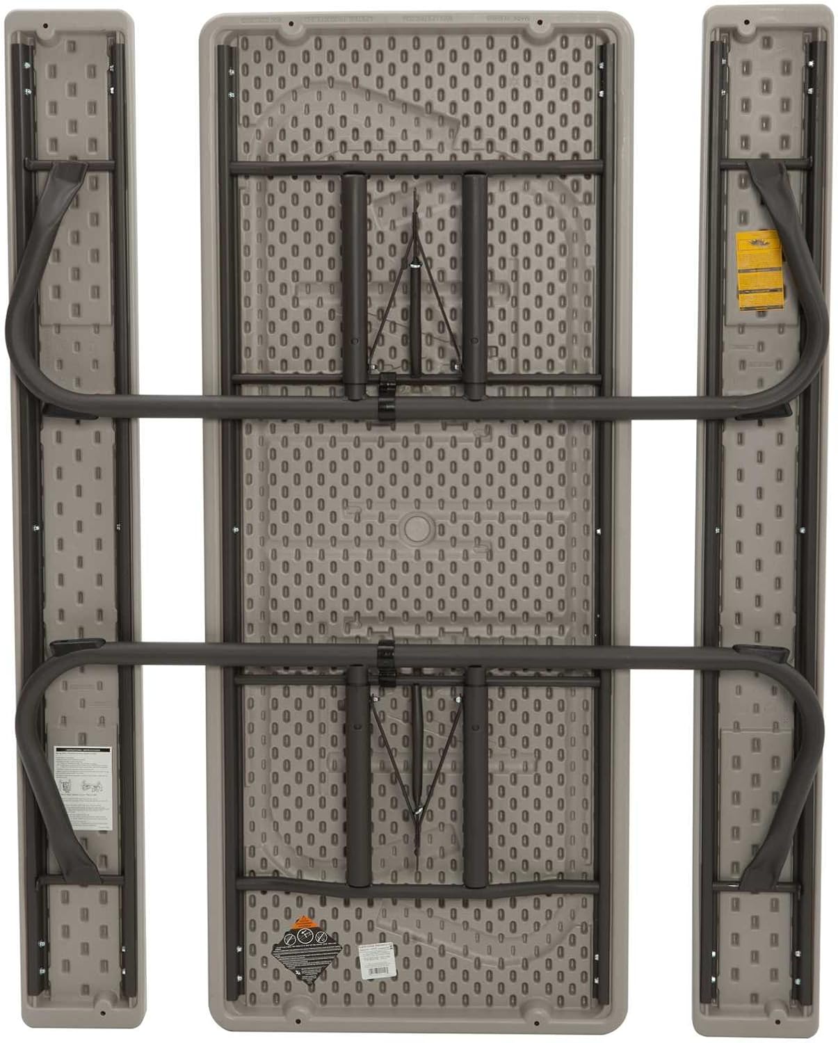 Lifetime Products 2119 6-Feet Folding Picnic Table : Patio, Lawn & Garden