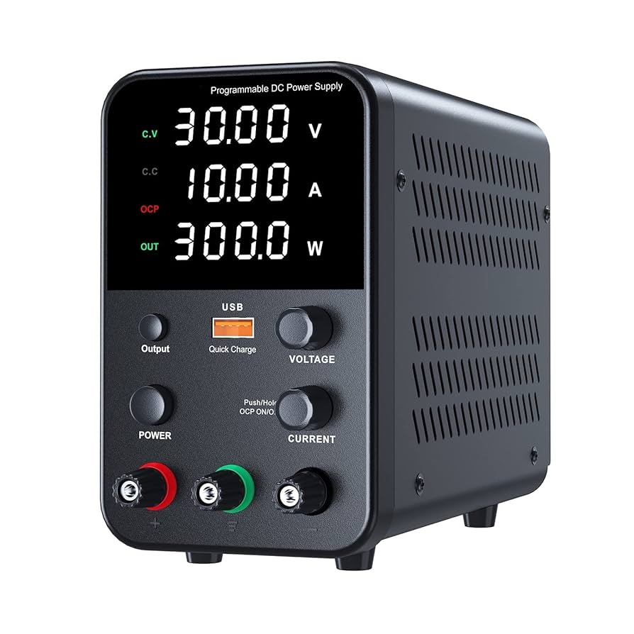 Amazon.co.jp: プログラマブルDC電源 調整可能な DC 電源 30V