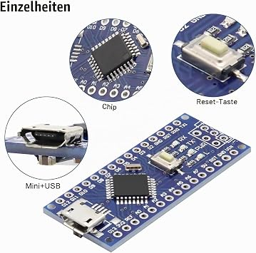 Nano 328P V3 Development Board with 328P USB Cable AYWHP Nano Development Board with Chip CH340 5V 16M Microcontroller Micro Connector Compatible with Arduino