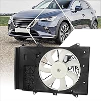 Vista 1 de Conjunto de ventilador de refrigeración de radiador de estilo de fábrica compatible con Mazda CX-3 2016-2022