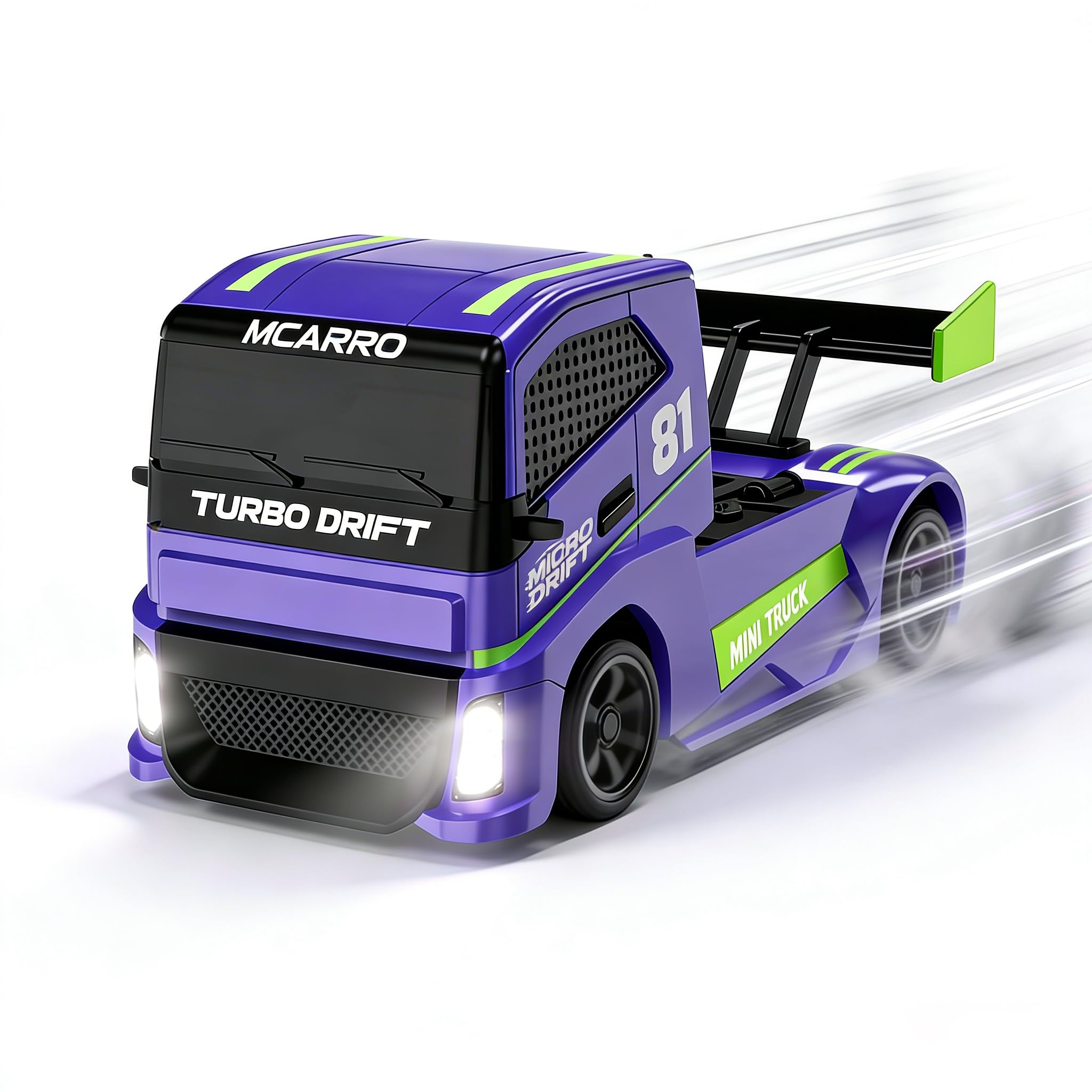 Amazon.co.jp: MCARRO 1:87 ラジコンドリフトトラック 2.4GHzラジコン