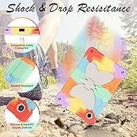 Vista 5 de Funda para tablet Samsung Galaxy Tab A8 de 10.5 pulgadas 2022 [con soporte de alas de mariposa y correa para el hombro], para Galaxy Tab A8