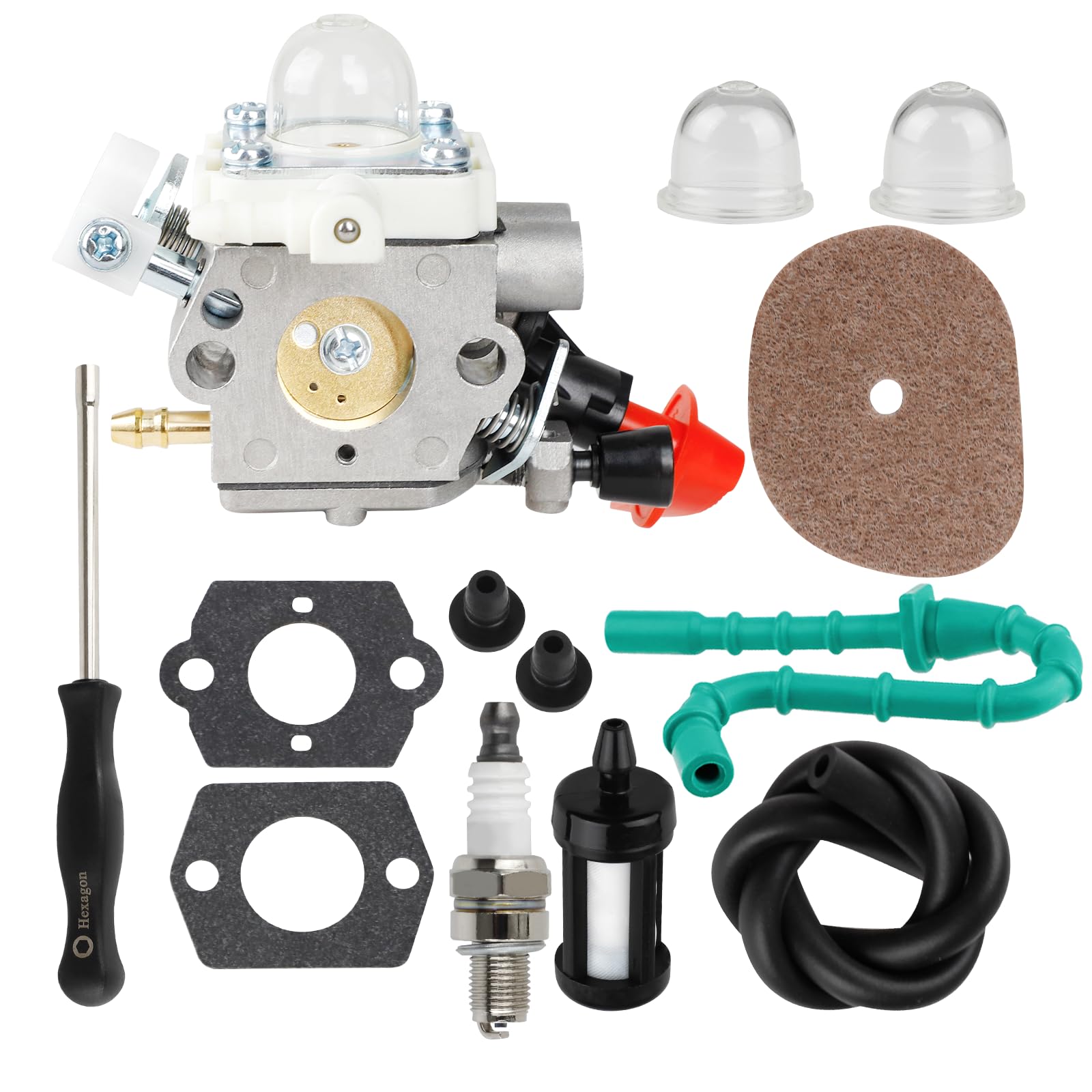 Amazon.com: Ferilter C1M-S267A Carburetor for Stihl FS56RC Weed
