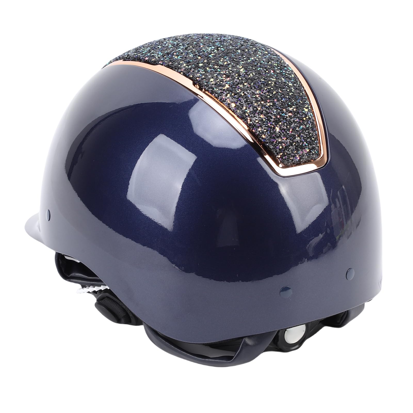 Casco para Montar a Caballo, Casco Ecuestre Protector Transpirable Ajustable ABS EPS con Forro Desmontable, para Equipo de Equitación (L)
