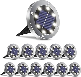 Solar Lights Outdoor,Upgraded Waterproof Solar Garden...