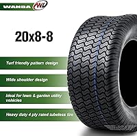 Vista 141 de WANDA One 18x7.50-8 Lawn Mower Cart Turf Tires P332 /4PR