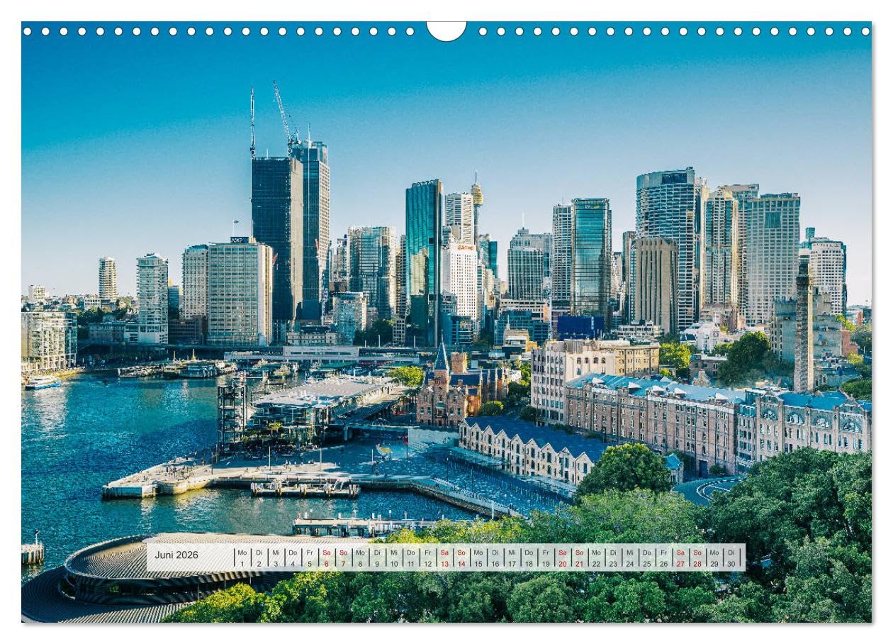 Sydney - Australien (Wandkalender 2026 DIN A3 quer), CALVENDO Monatskalender: Australiens Metropole am Südpazifik (CALVENDO Orte)