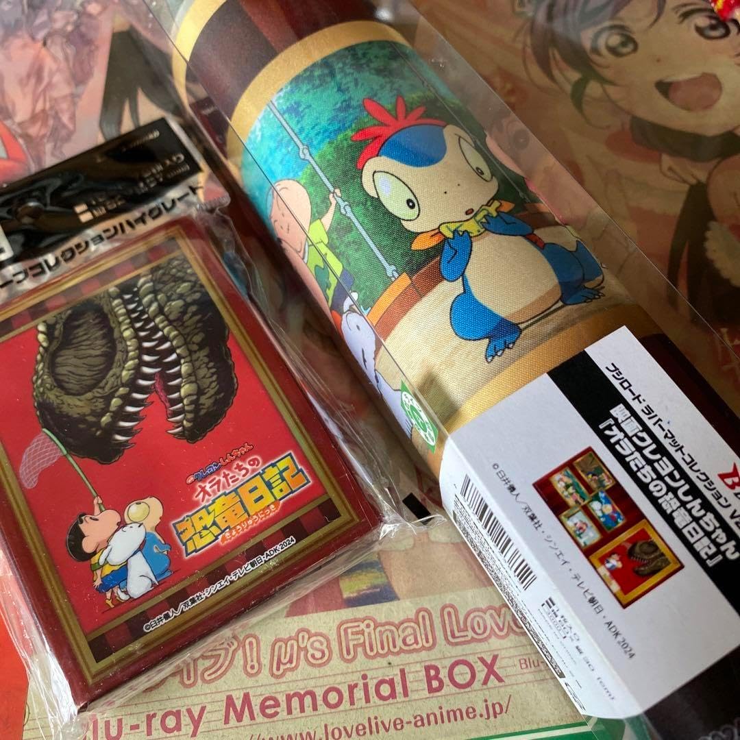 クレヨンしんちゃん ラバーマット スリーブ① クレヨン ラバーマット