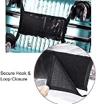 Couvre-bagages pour valises 24 1 cm – TSA Housse de protection des bagages lourds approuvée, grand clair PVC Manche imperméable avec fermeture velcro complète, convient 23"-24" Valises