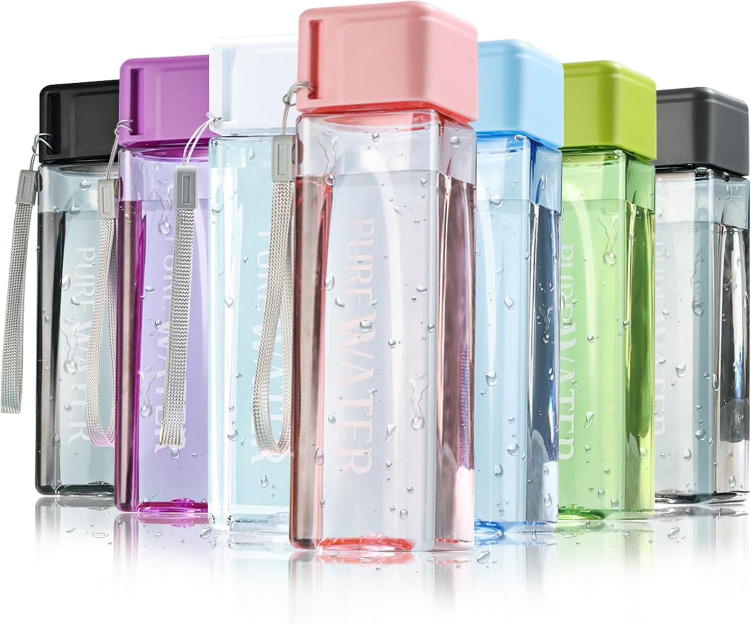 mebiusyhc Sports Water Bottle 500ml, Personalised Creative Portable