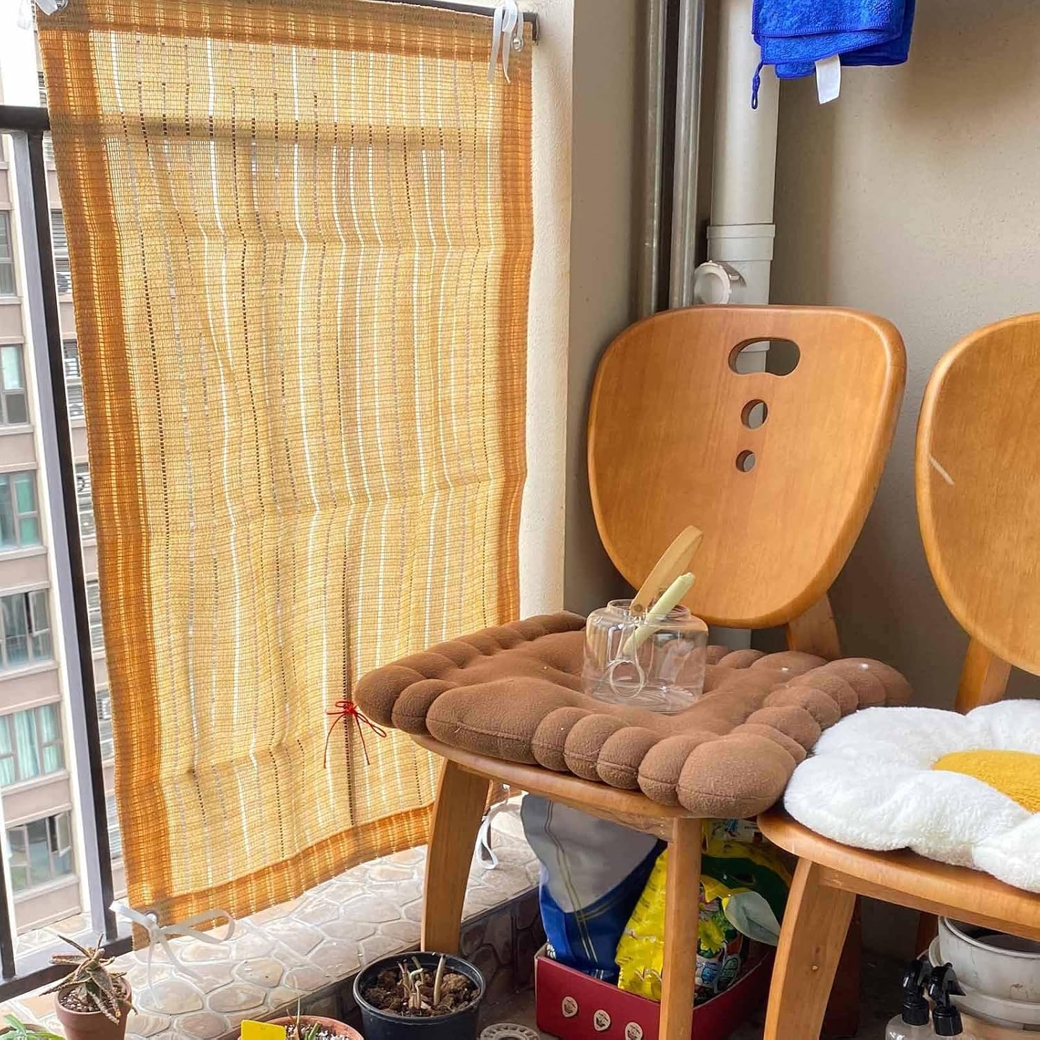 85% Yellow Shade Cloth for Greenhouses, Heavy-Duty Knitted Polyethylene Sun Shade Netting, UV Blockage Heat Reduction Shade Sail for Garden Plants Greenhouse(6.6'x13'=2x4.0m)