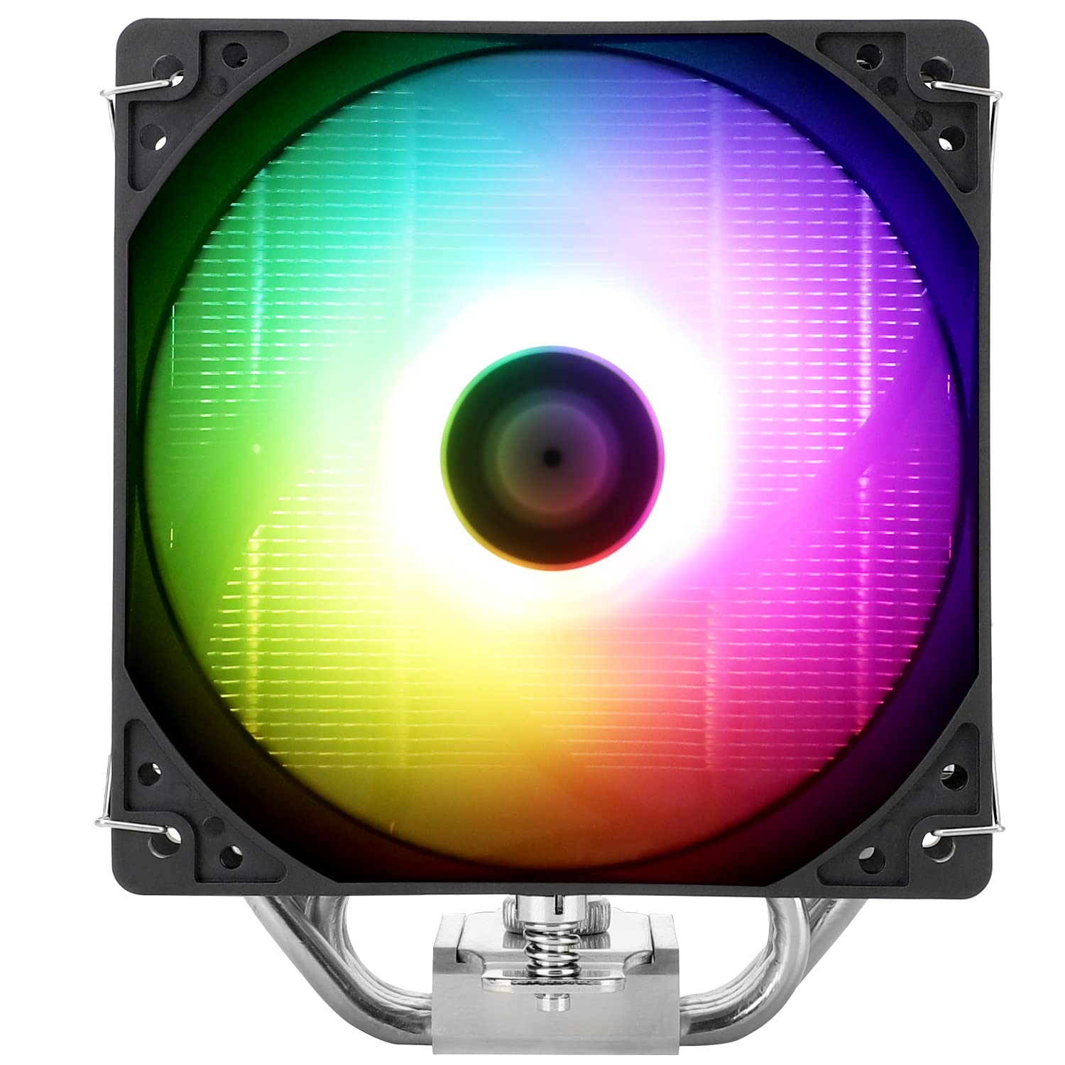 Thermalright Assassin X 120R SE V2 Refroidisseur d’air de processeur,Refroidisseur de processeur de ventilateur silencieux PWM de 120mm,Couleur de lampe fixe,pour AMD AM4 AM5/Intel 1700/1150/1151/1200
