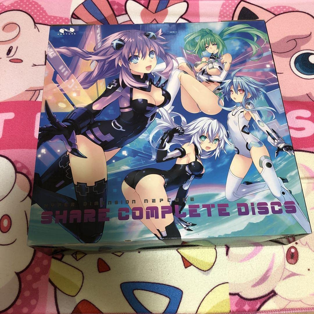 【未開封】超次元ゲイム ネプテューヌ　シェアコンプリート ディスクス 超次元ゲイム ネプテューヌ シェアコンプリート ディスクス 【完全初回