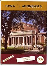Iowa vs Minnesota NCAA Football Game Program 11/5/1960-Memorial-Stadium-Vintage ads team & player pix-FN/VF