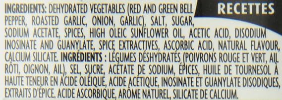 Club House Roasted Garlic and Red Pepper One Step Seasoning 660g - Imported from Canada