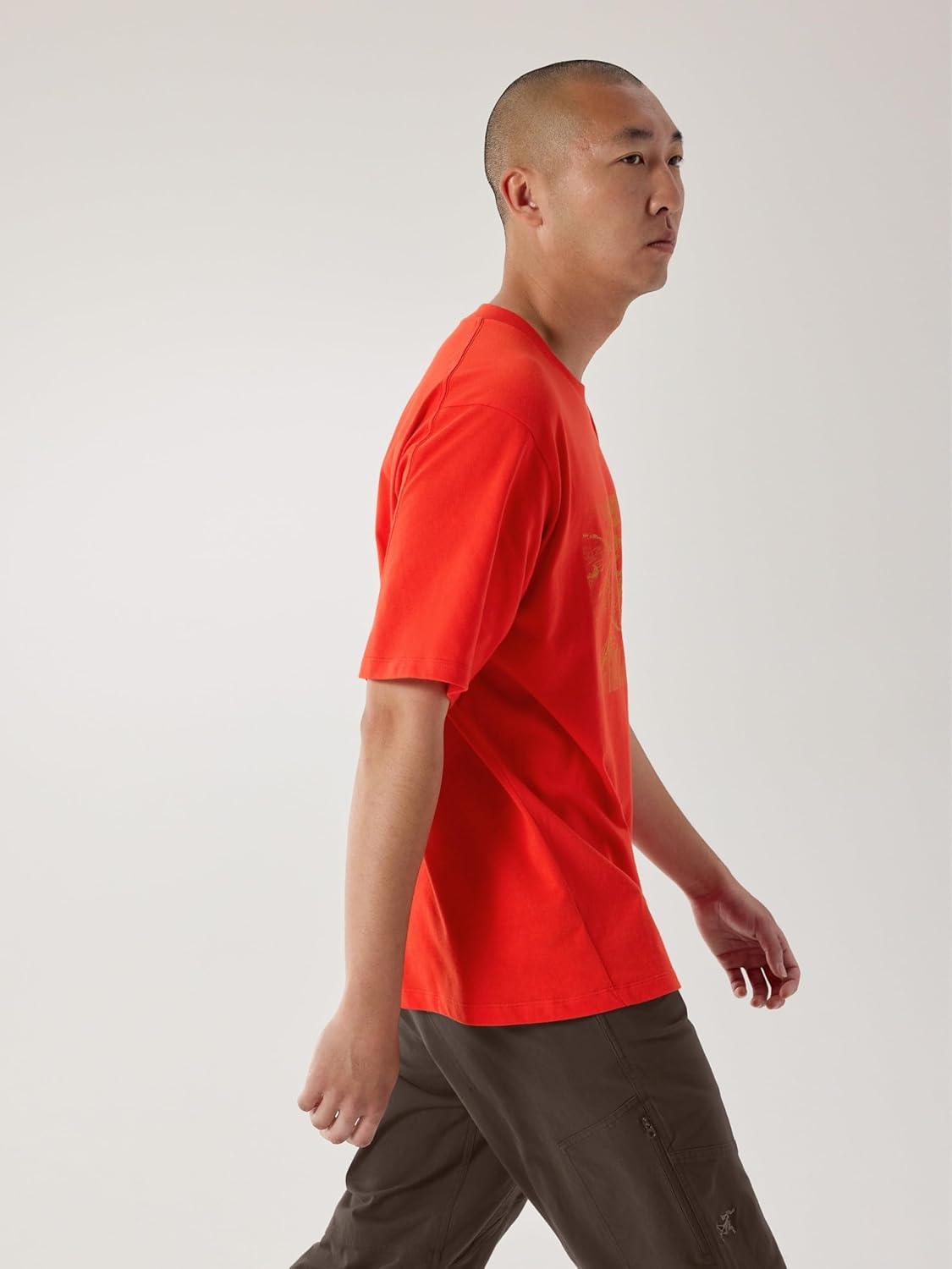 Arc'teryx Kragg Cotton Lithographica SS Men's | Short Sleeve, Heavyweight Cotton Climbing Shirt
