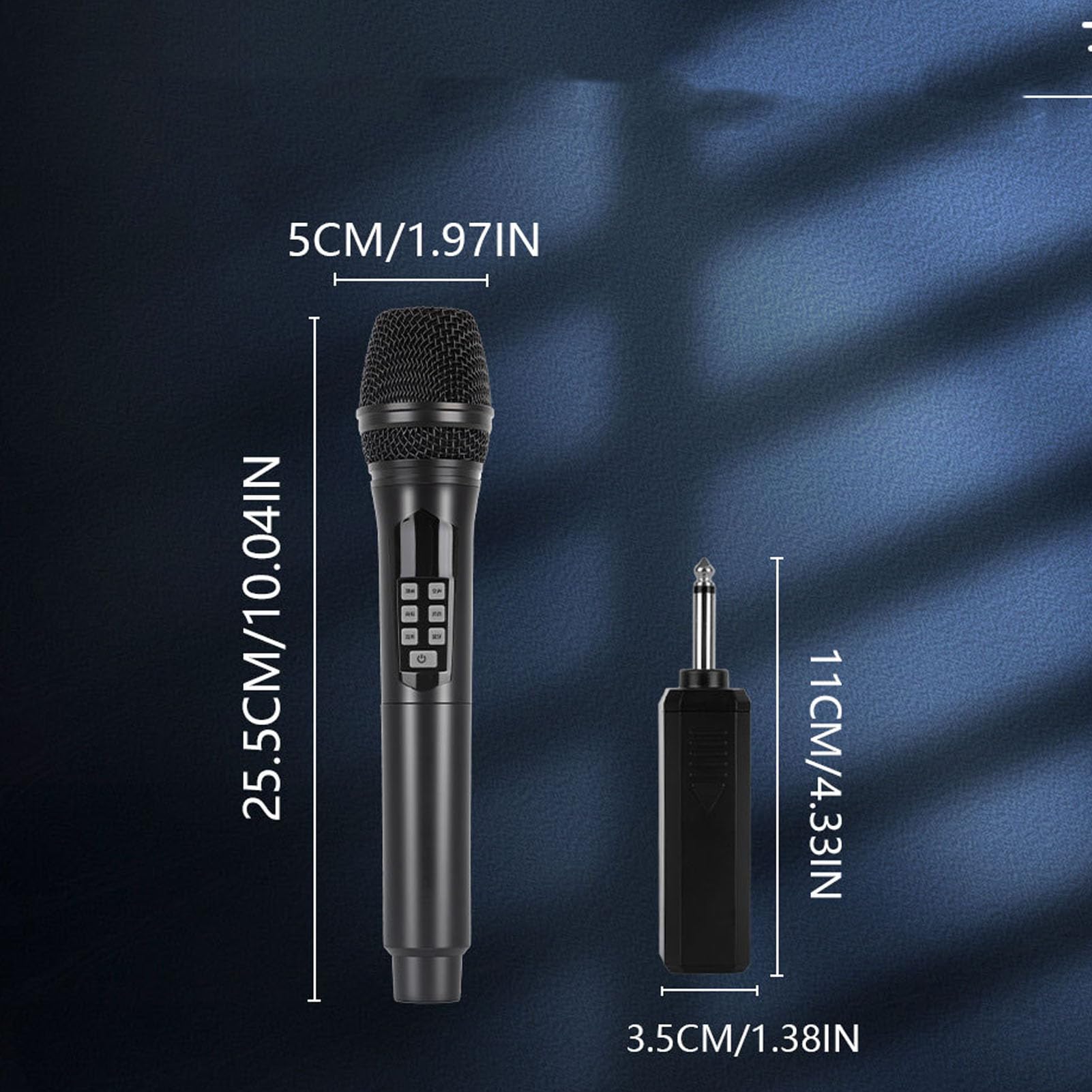 Microfono Karaoke Portatile Wireless, Microfono Dinamico 2.4G, Multieffetto Sonoro con Cambi di Voce e Riduzione del Rumore, Ideale per Streaming Live e Registrazione