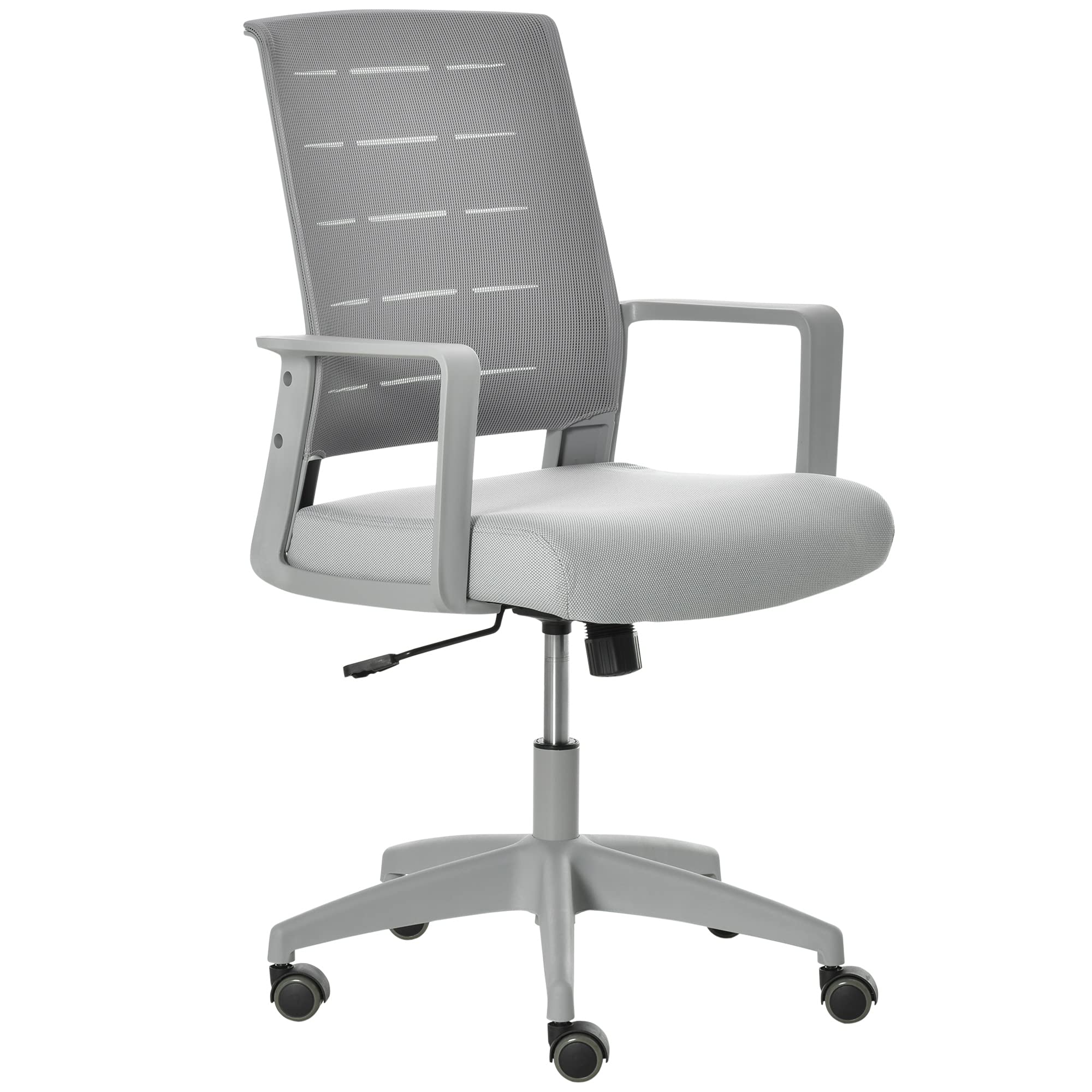 Buy Vinsetto Mesh Home Office Chair Swivel Desk Task Computer Chair