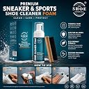 Shoe Cleaning Kit 150ML with Brush, Shoe Cleaner Foam, Sneaker Cleaning Kit, White Shoe Cleaner, Sports & Canvas Shoe Cleaner, Safe for All Shoe Types, Cleans Up to 200 Pairs gallery image