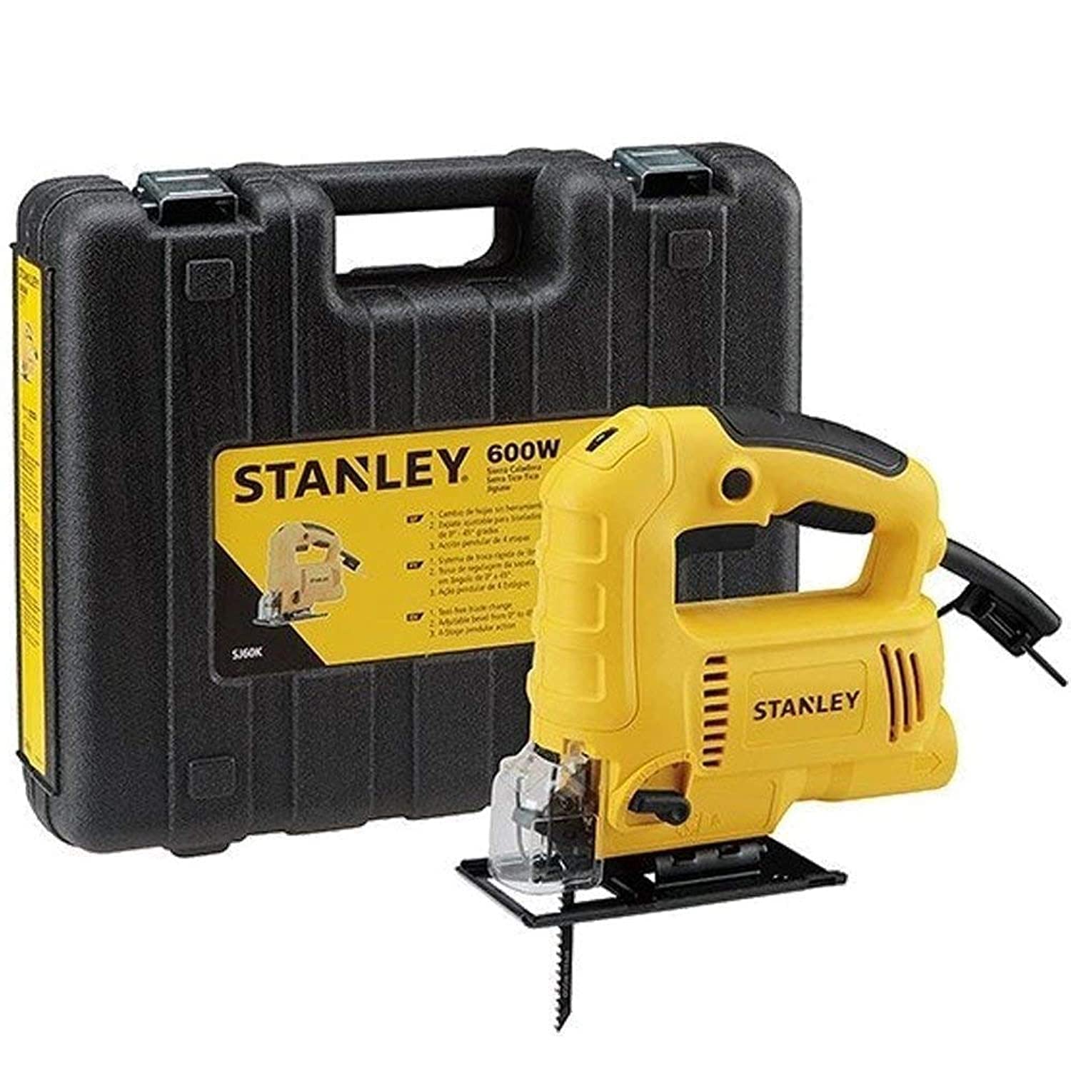 STANLEY 600w Jigsaw Kit Box