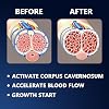 Magnifying Cream for Men Magnifying and Thickening Formula Natural Plant Extracts to Increase Performance and Libido (Men)