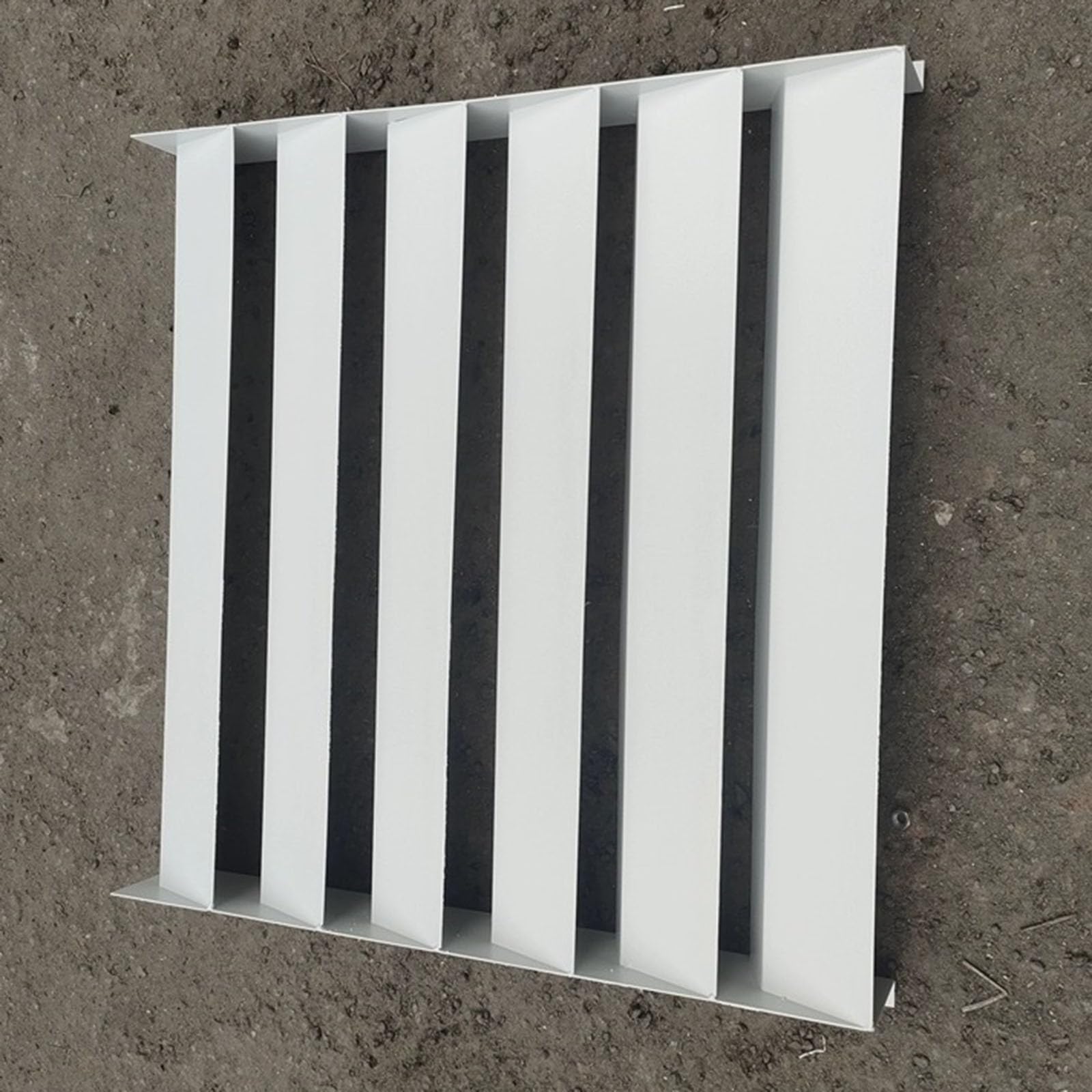Air Conditer r - Inless - Cubierta de acero para guía de viento, rejillas antisoplado directo, bomba de calor al aire libre protege las rejillas Sn