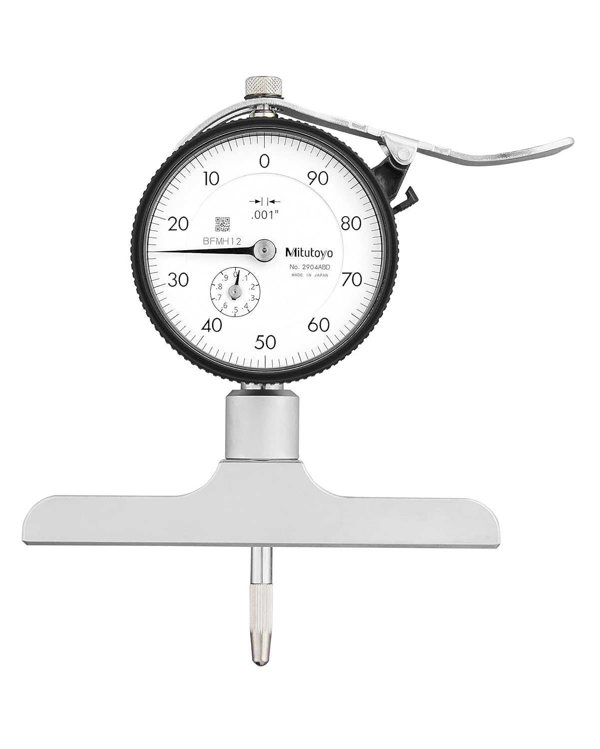 Mitutoyo 7218A Dial Depth Gage, 0-8" Range, ±0.002" Accuracy, 0.001" Graduation