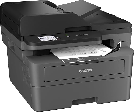 Brother MFC-L2860DW 4-in-1-Monolaser-Multifunktionsgerät USB WLAN und LAN Automatischer Duplexdruck 68 cm Touchscreen-Farbdisplay
