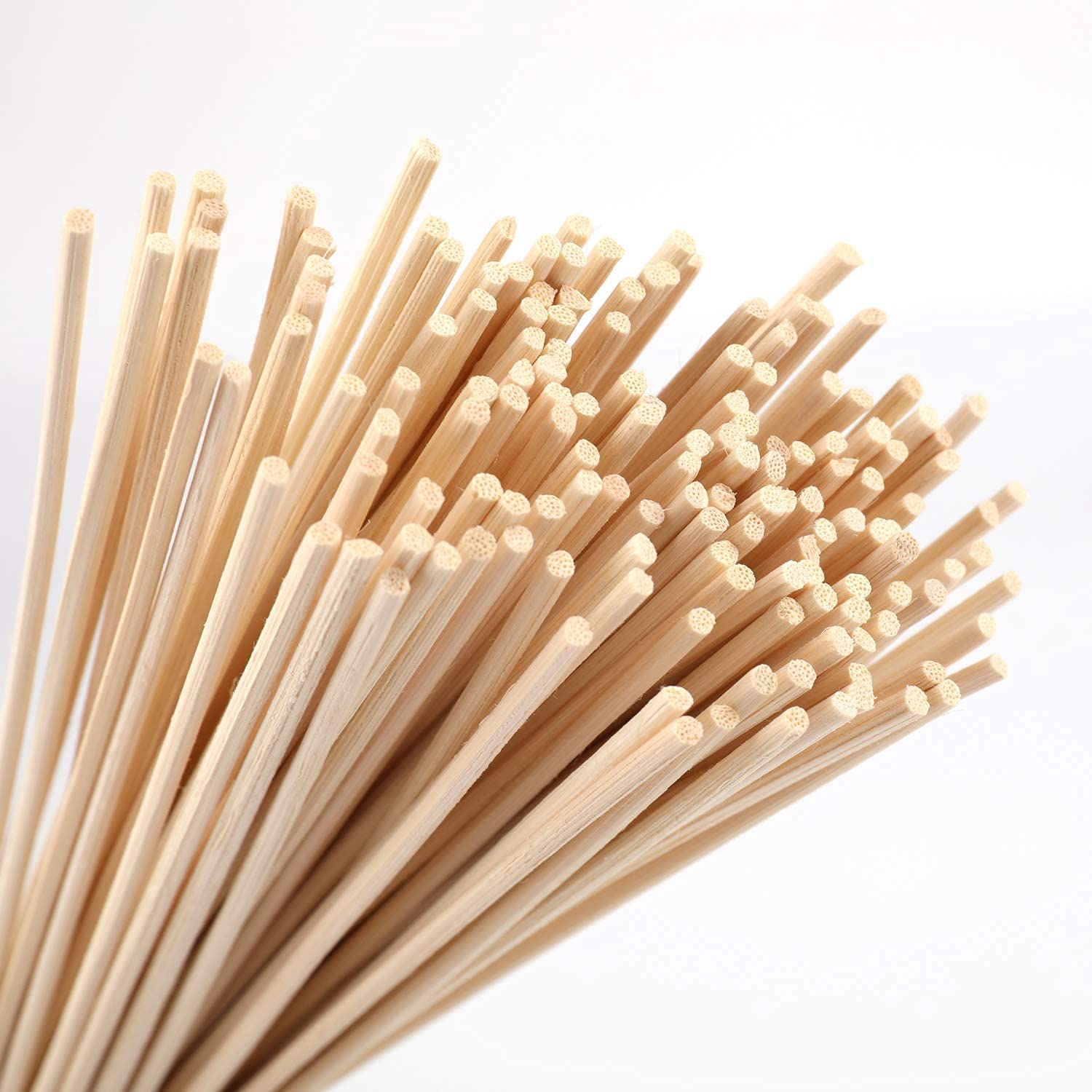 Ludlz 100Pcs Reed Diffusers For Home Fragrance Diffuser Aromatherapy Scented Oil Set Fiber Sticks Volatile Rod