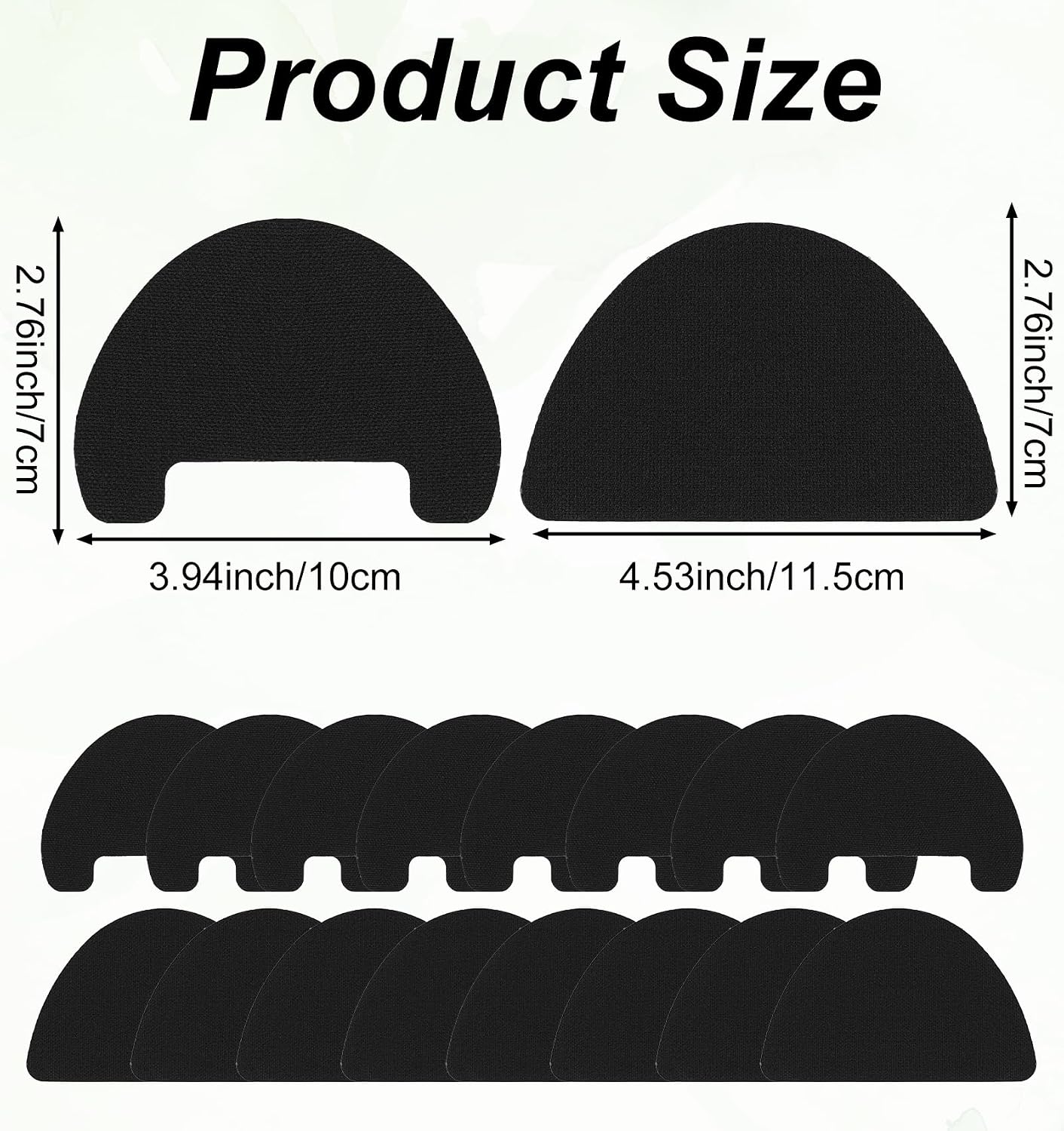 16 Pcs Toe Guards for Shoes, Self-Adhesive Shoe Toe Protector