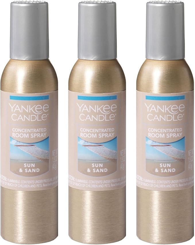 Yankee Candle Concentrated Room Spray 3Pack (Sun & Sand