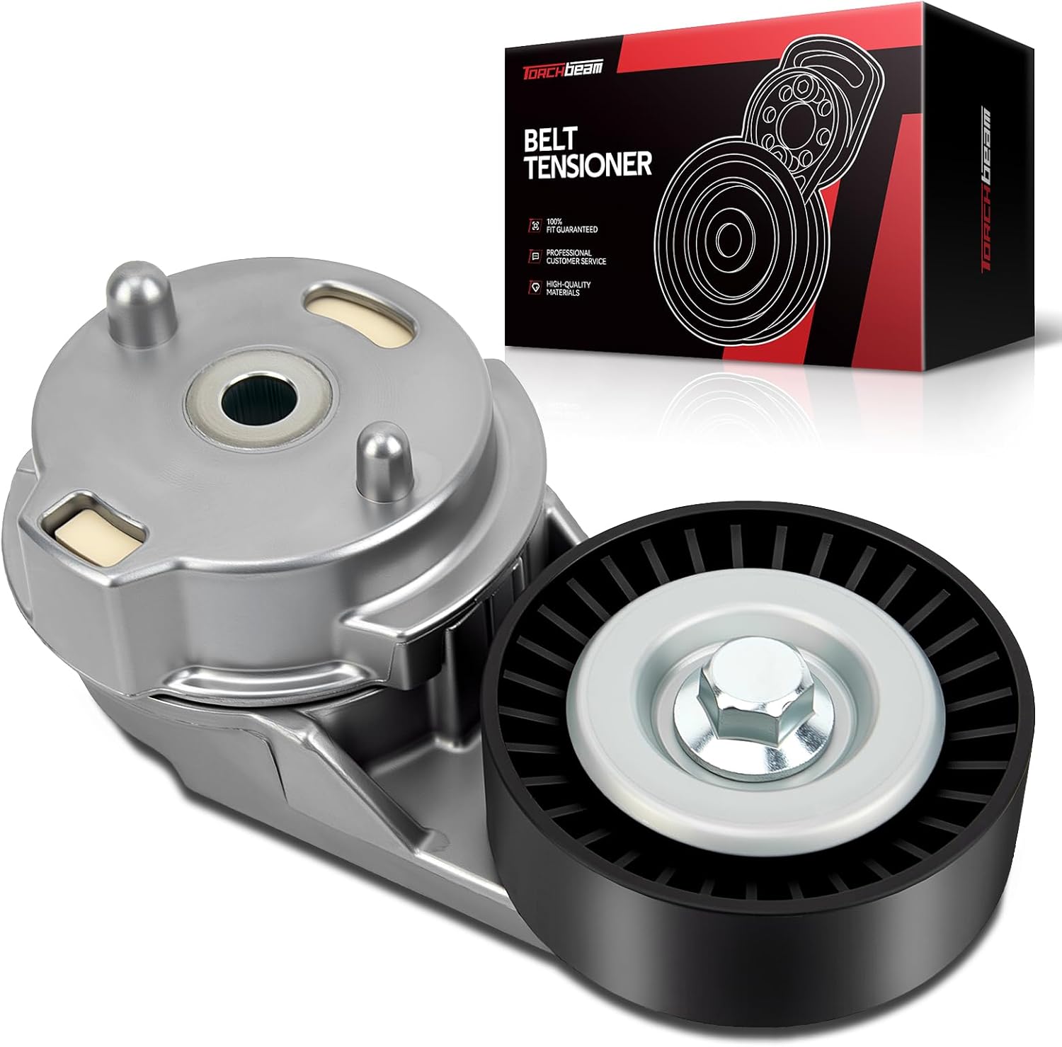Torchbeam Belt Tensioner Assembly 39269 Compatible with Jeep Wrangler 2007-2011 Belt Tensioner