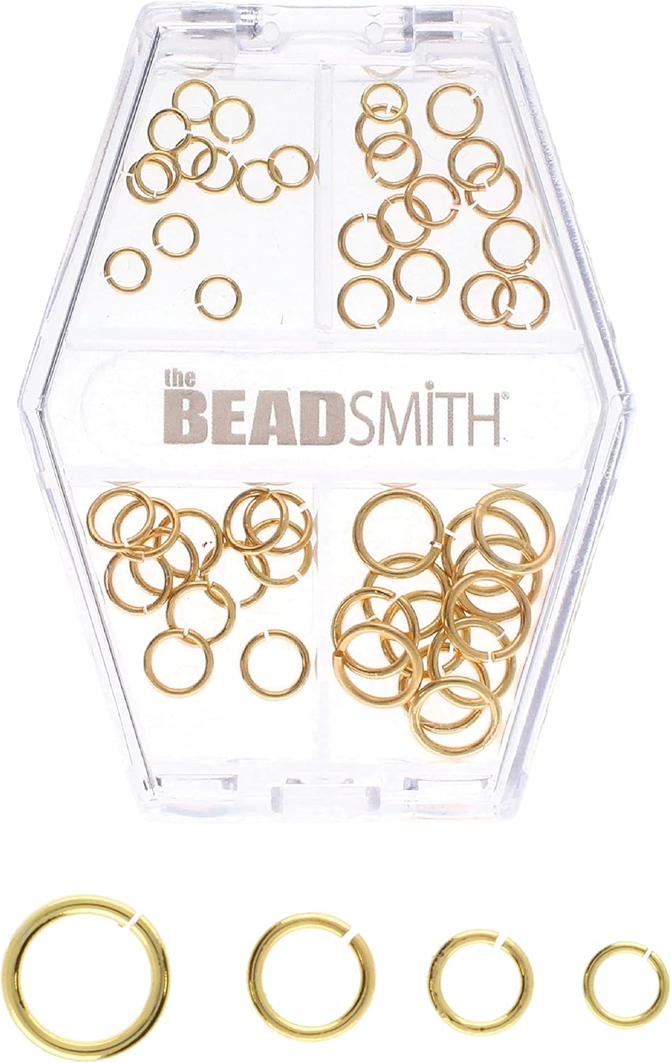 The Beadsmith Basic Elements Open Jump Rings Assortment